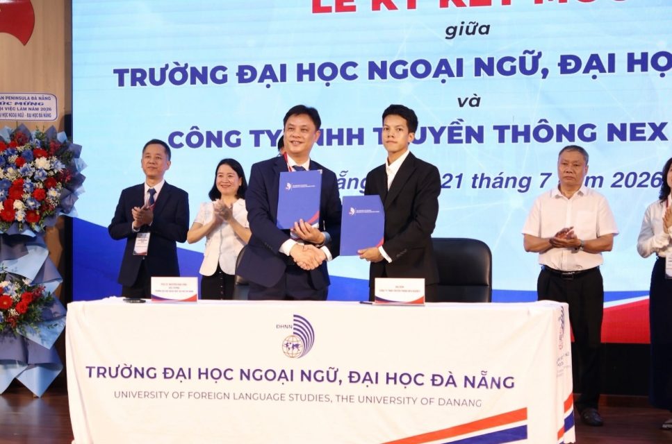 Ký kết MOU với Trường ĐH Ngoại ngữ – ĐH Đà Nẵng