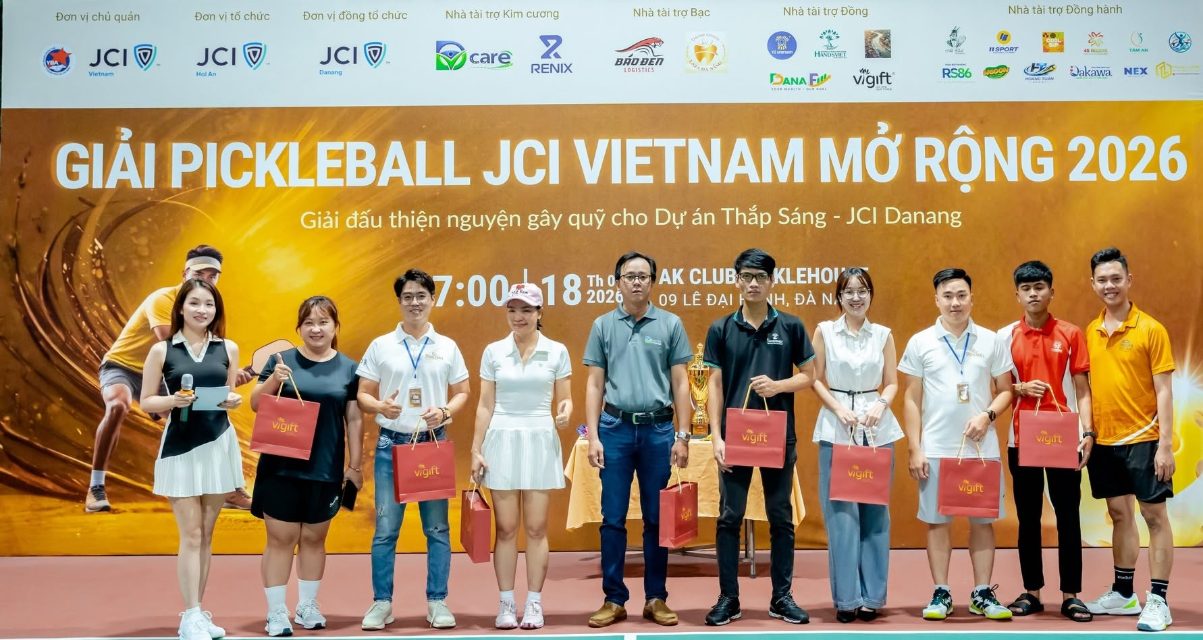 Giải Pickleball JCI Vietnam mở rộng